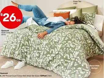 BIG W Openook Quilt Cover Set 234115 offer