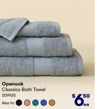 BIG W Openook Classics Bath Towel 209935 Also in: offer