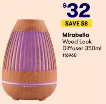 BIG W Mirabella Wood Look Diffuser 350ml offer