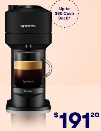 Nespresso Solo Vertuo Next Matte Black