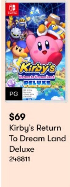 Kirby's Return To Dream Land Deluxe