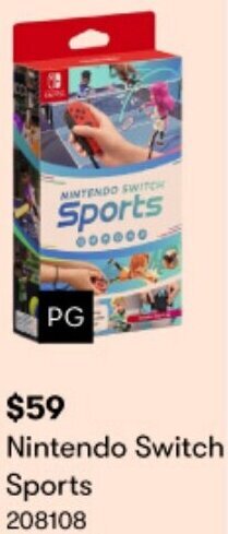 BIG W Nintendo Switch Sports offer