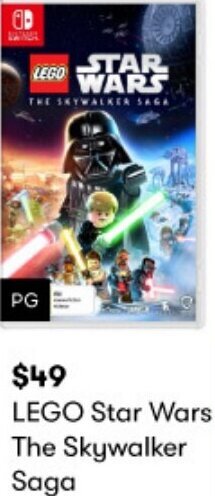 BIG W LEGO Star Wars The Skywalker Saga offer
