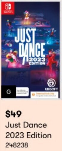 BIG W Just Dance 2023 Edition 248238 offer