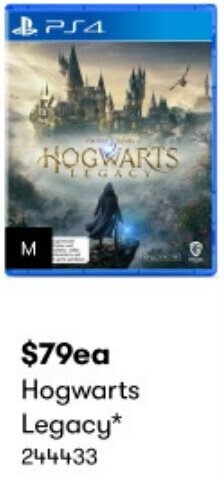 BIG W Hogwarts Legacy* offer