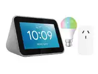 The Good Guys Lenovo Smart Clock Starter Kit - E27 offer