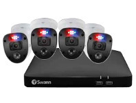 The Good Guys Swann 4 Camera 1080p 1TB HDD DVR Enforcer Kit offer