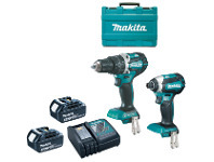 Total Tools Makita 18V Brushless 2 Piece 2x3.0Ah Combo Kit offer