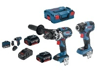 Total Tools Bosch 18V Brushless 2 Piece 2x5.0Ah Combo Kit offer