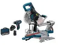 Total Tools Bosch 18V Biturbo Brushless 216mm Slide Compound Mitre Saw Skin offer