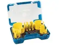 Total Tools Suttontools 9 Piece TCT Holesaw Set for Plumbers offer