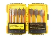 Total Tools Detroit 8 Piece Spade Bit Set offer