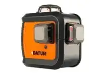 Total Tools Datum 3 x 360° Multi-Line Laser Level - Red offer