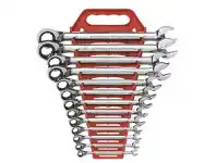 Total Tools Gearwrench 13 Piece SAE Reversible Ratcheting Spanner Set offer