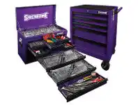 Total Tools Sidchrome 254 Piece 8 Drawer Chest & 5 Drawer Trolley Tool Kit offer