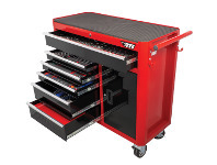 Total Tools TTI 324 Piece 41" 11 Drawer Trolley Tool Kit offer