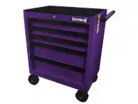 Total Tools Sidchrome 26" 5 Drawer Tool Trolley offer