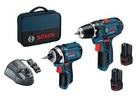 Total Tools Bosch 12V 2 Piece 2x2.0Ah Combo Kit offer