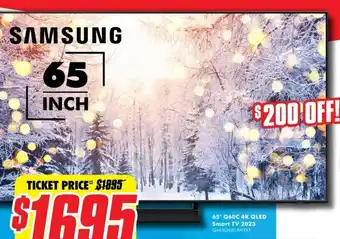 The Good Guys 65" Q60C 4K QLED Smart TV 2023 QA65Q60CAWXXY offer