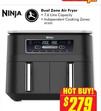 The Good Guys NINJA Dual Zone Air Fryer offer