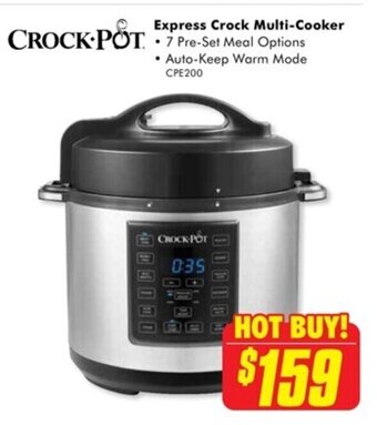 The Good Guys CROCK-POT Express Crock Multi-Cooker offer