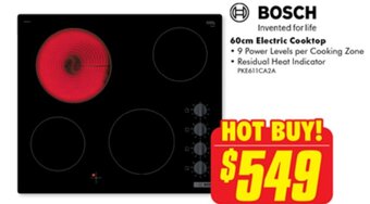 The Good Guys 60cm Electric Cooktop offer