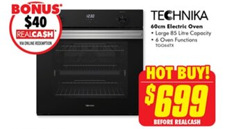 The Good Guys 60cm Electric Oven offer