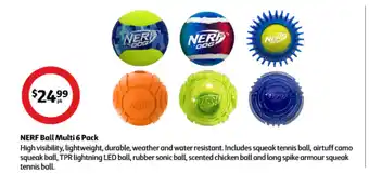 Coles NERF Ball Multi 6 Pack offer