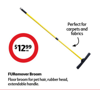 Coles FURemover Broom offer