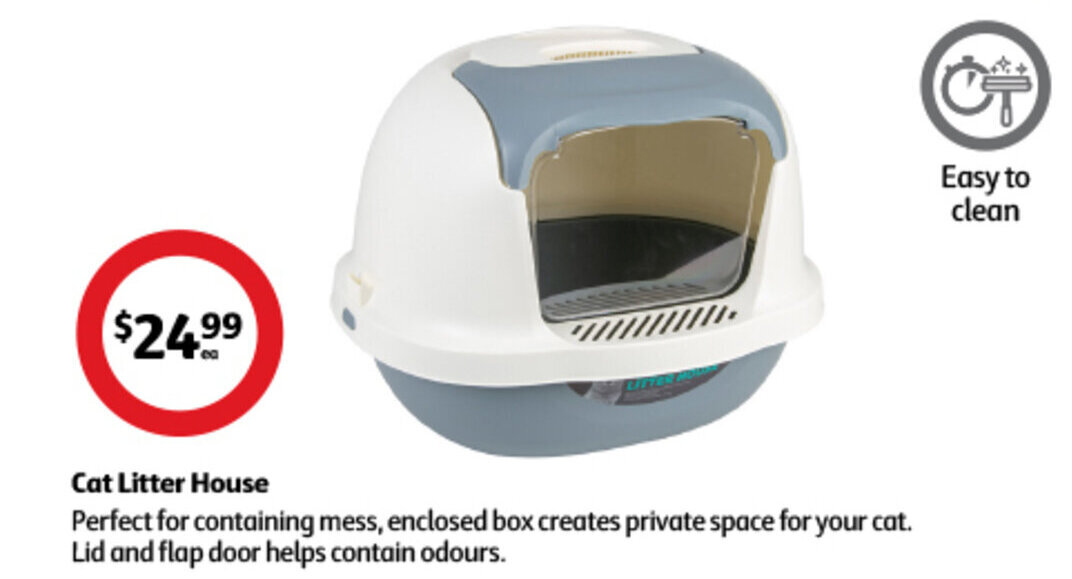 Cat Litter House offer at Coles