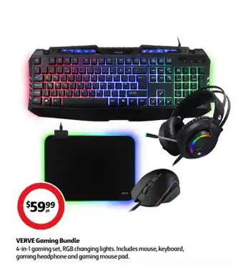 Coles VERVE Gaming Bundle offer