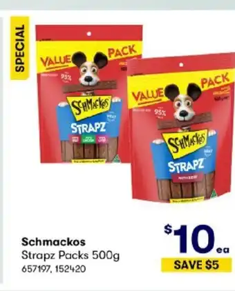 Schmackos Strapz Packs 500g