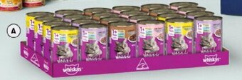 BIG W Whiskas Adult Wet Can Cat Food Mixed 24 x 400g offer
