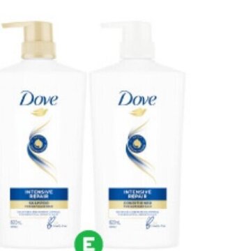 Woolworths Dove Shampoo or Conditioner 820ml offer
