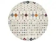 LivingStyles Mirage Peggy Tribal Morrocan Round Rug, 200cm offer