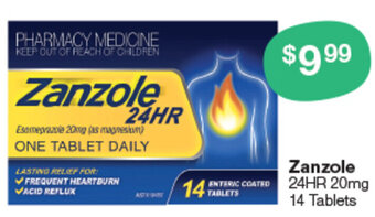 Pharmacy Best Buys Zanzole 24HR 20mg 14 Tablets offer