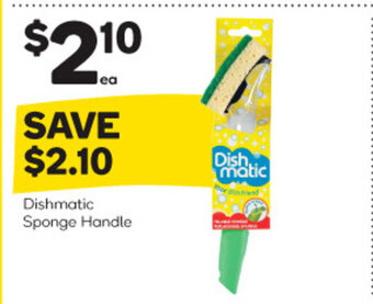 Woolworths Dishmatic Sponge Handle offer