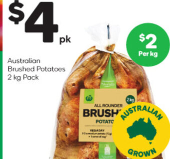 Woolworths Australian Brushed Potatoes offer