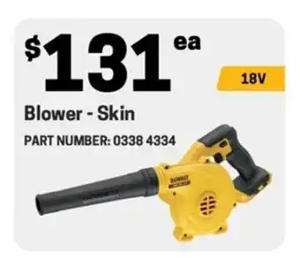 Blower - Skin PART NUMBER: 0338 4334