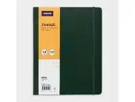 Officeworks J.Burrows Large Journal Ruled 240 Page Dark Green offer