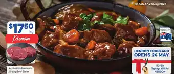 Foodland Australian Premium Gravy Beef Steak offer
