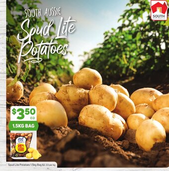Foodland Spud Lite Potatoes 1.5kg Bag offer