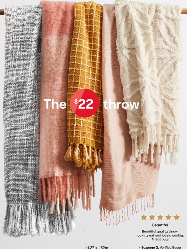 The throw offer at Kmart