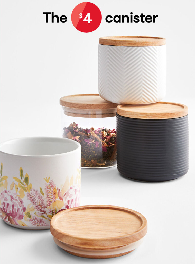 The canister offer at Kmart