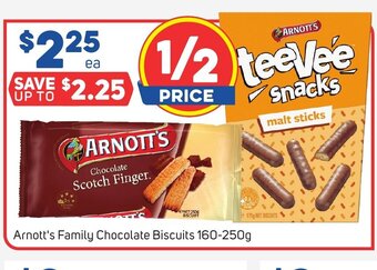 Foodland Arnott's Family Chocolate Biscuits 160-250g offer