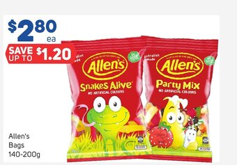 Foodland Allen's Bags 140-200g offer