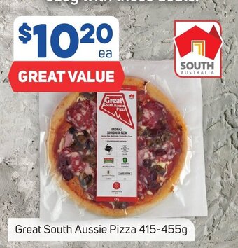 Foodland Great South Aussie Pizza 415-455g offer
