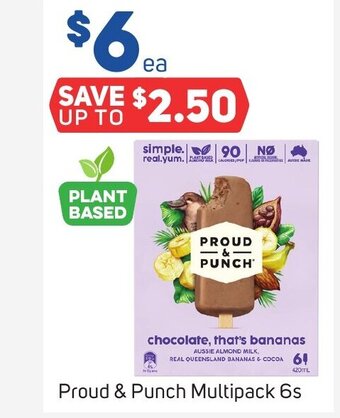Foodland Proud & Punch Multipack 6s offer