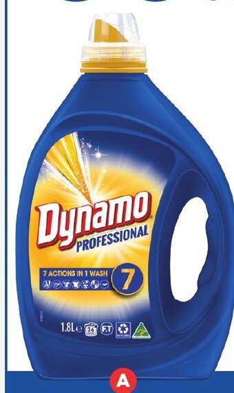 Foodland Dynamo Professional Laundry Liquid 1.8 Litre offer