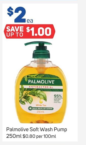 Foodland Palmolive Soft Wash Pump 250ml offer